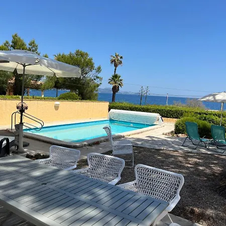 Dom wakacyjny -maisondelaplage83-beachhouse With Pool-