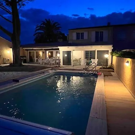 Dom wakacyjny -maisondelaplage83-beachhouse With Pool- *